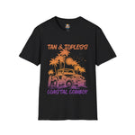 Tan & Topless Jeep Unisex Softstyle T-Shirt