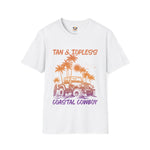 Tan & Topless Jeep Unisex Softstyle T-Shirt