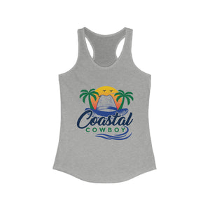 Coastal Cowboy Logo Racerback Tank