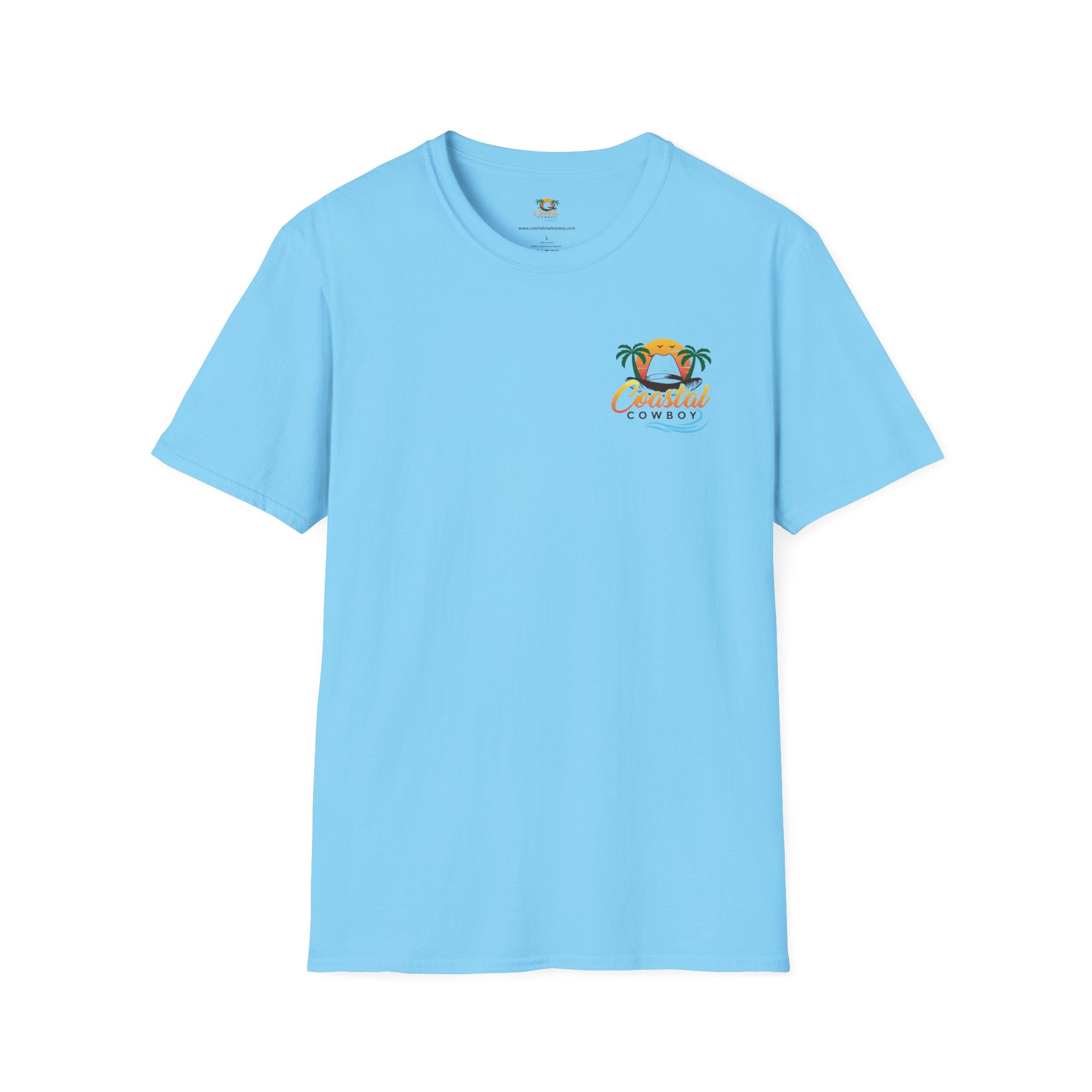 Born To Beach-Unisex Softstyle T-Shirt