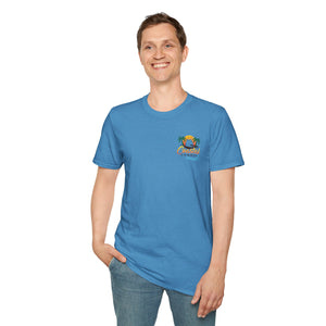 Born To Beach-Unisex Softstyle T-Shirt