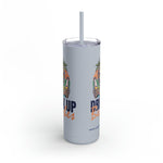 Drink Up Beaches Skinny Matte Tumbler, 20oz