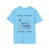Born To Beach-Unisex Softstyle T-Shirt