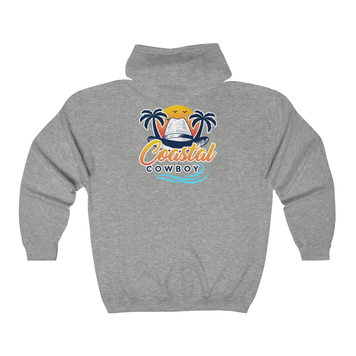 Coastal Cowboy Zip Up Hoodie