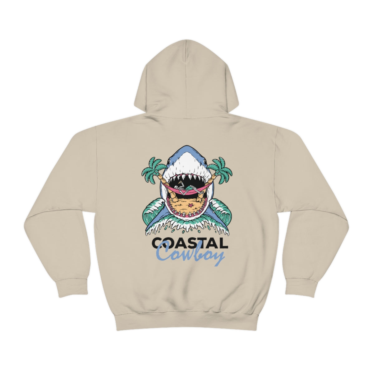 Coastal Cowboy Shark Hoodie