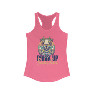 Women's Racerback Tank-Drink Up