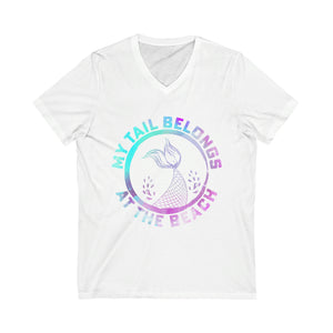 My Tail-Short Sleeve V-Neck Tee