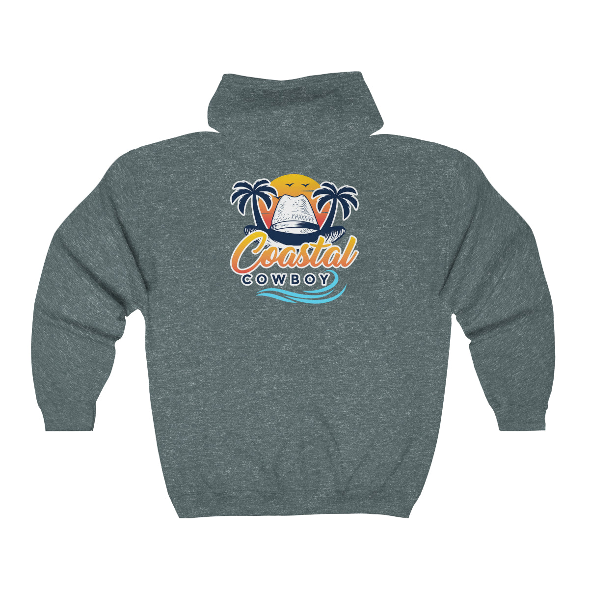 Coastal Cowboy Zip Up Hoodie