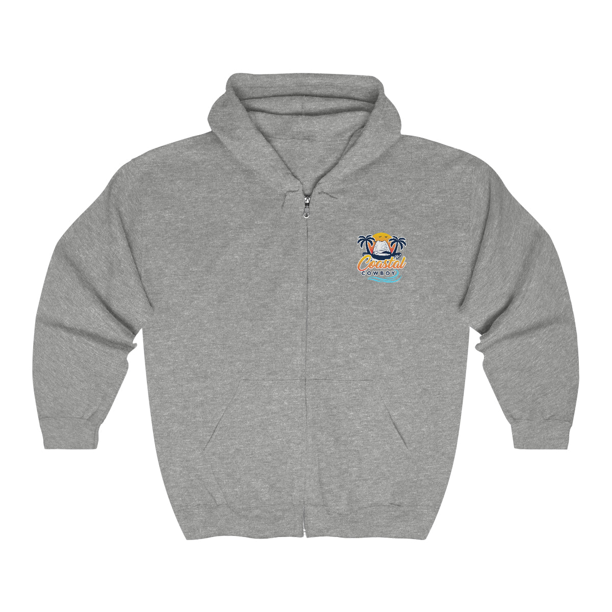 Coastal Cowboy Zip Up Hoodie