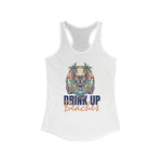 Women's Racerback Tank-Drink Up