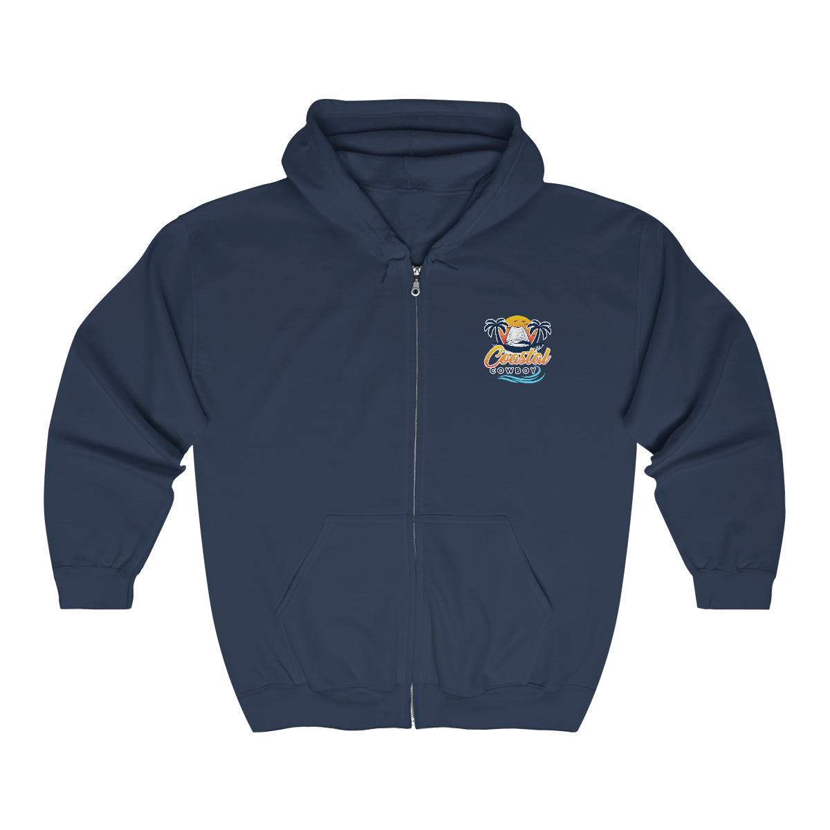 Coastal Cowboy Zip Up Hoodie