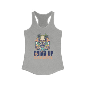 Women's Racerback Tank-Drink Up