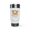 Coastal Cowboy Logo-Travel Mug with Handle, 14oz