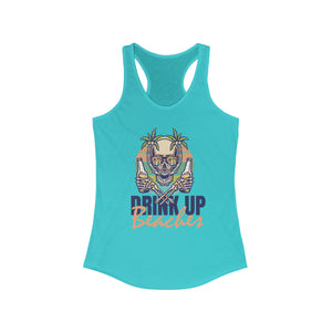 Women's Racerback Tank-Drink Up